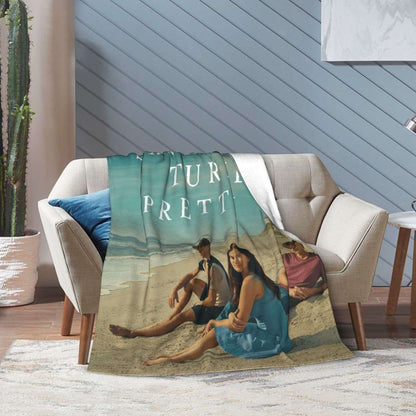 O Verão que Virei Confortável Cobertor Super Macio Manta de Inverno Decoração Infantil de Casa Colcha Divertida