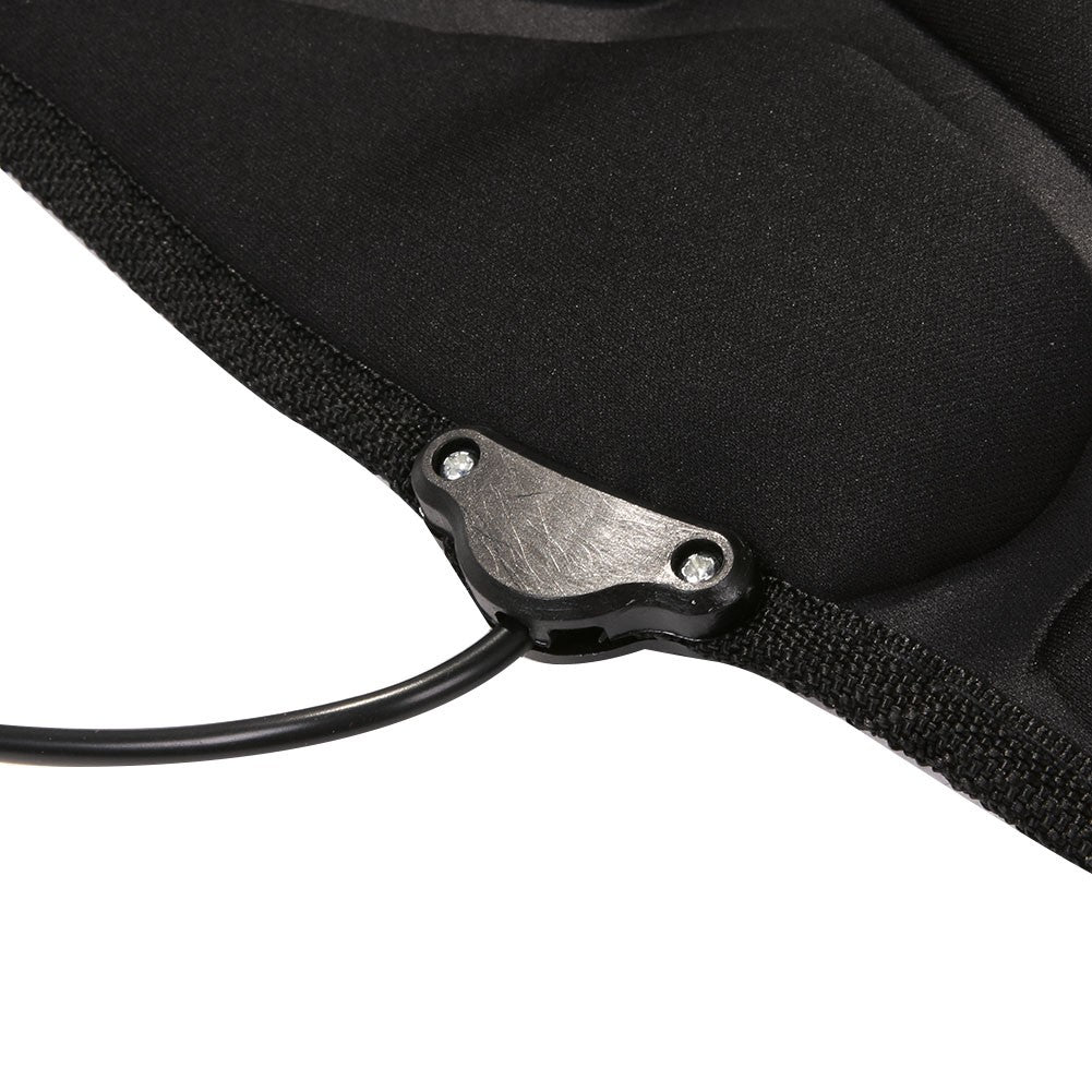 Almofada de Aquecimento de Assento de Carro 12V para Dias Frios de Inverno, Almofada Universal para Assentos Aquecidos, Capa Elétrica Aquecida para Assento de Carro