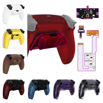 eXtremeRate Programable RISE4 V3 Remap Kit for ps5 Controller BDM-030/040/050, Upgrade Board & Redesigned Back Shell & Buttons