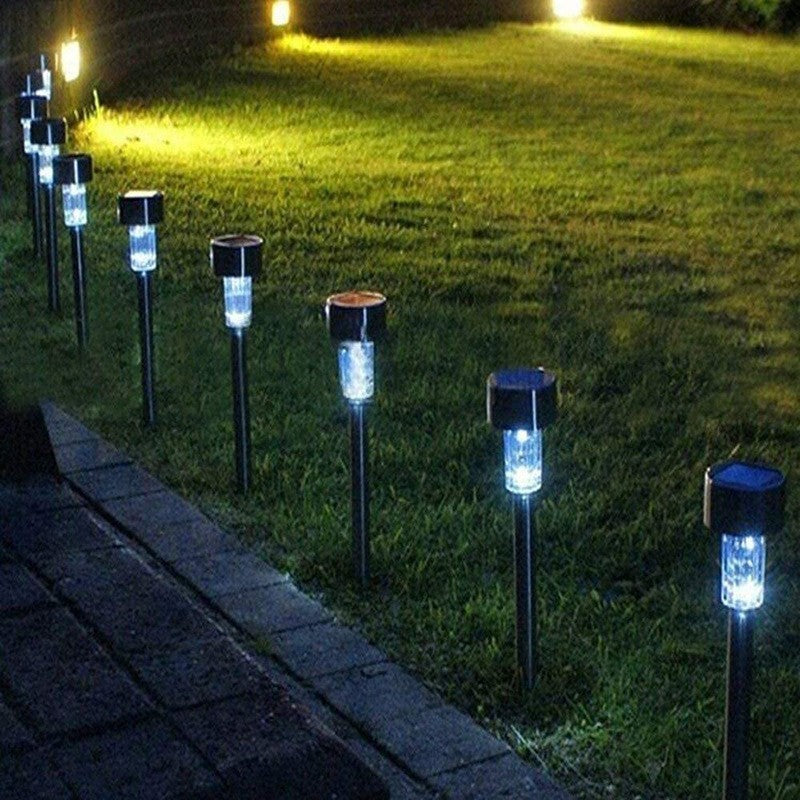 Outdoor Water Proof Garden Lights Solar Lawn Lights Outdoor Camping Lights Garden Atmosphere Plant Landscape Decorative Lamp Hot