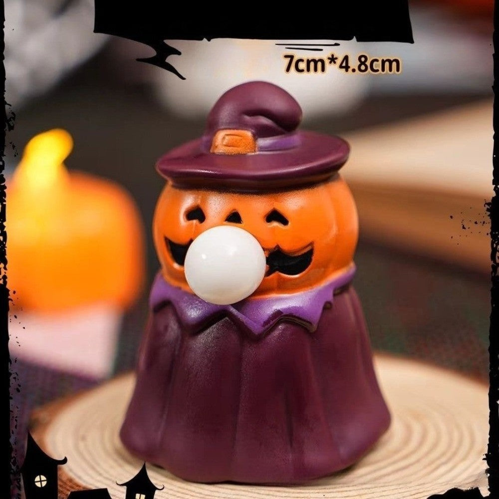 1/3/5Pcs Creative Pumpkin Ghost Pinch Ball Ornament for Halloween Prank Carnival Party Decoration Gift Gift Bag Pinata Filler