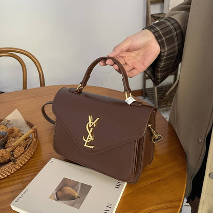 2025 New Retro Small Square Bag Leisure Bag Single Shoulder Crossbody Bag Versatile Commuter Postman Bag