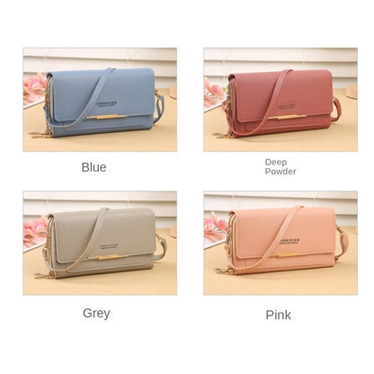 2024 New Women's Wallet Korean Multifunctional Shoulder Bag Mid-length Clutch Coin Purse