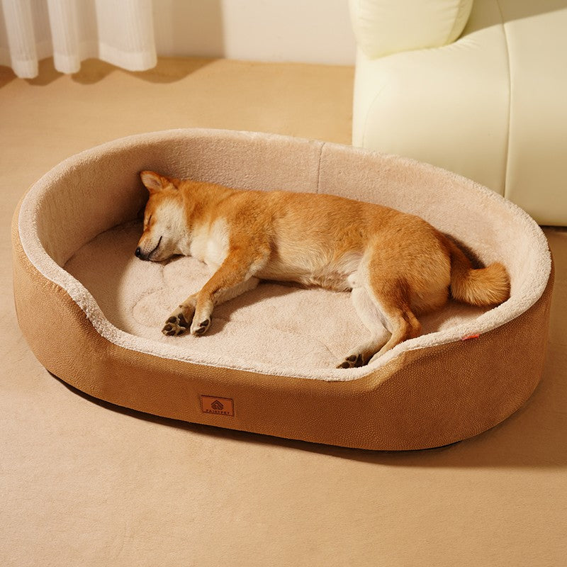 Camas de cachorro para cães grandes, cama ortopédica de inverno para cães de porte médio e grande, cama de sofá grande à prova d'água para animais de estimação