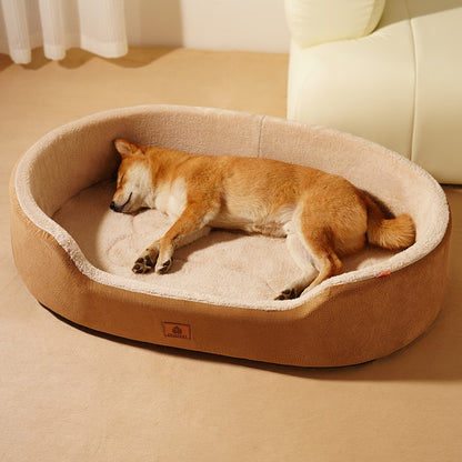 Camas de cachorro para cães grandes, cama ortopédica de inverno para cães de porte médio e grande, cama de sofá grande à prova d'água para animais de estimação