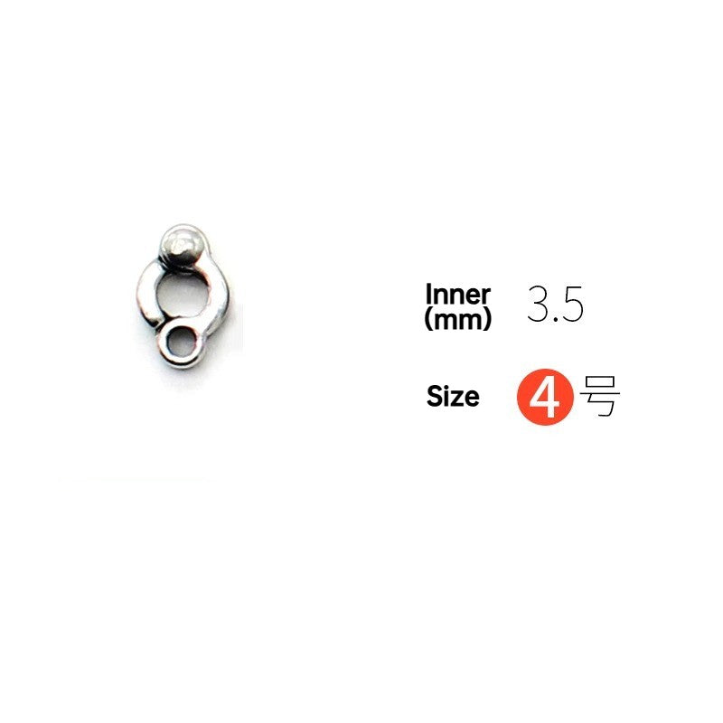 3.5mm-14.5mm Anel de Perna de Papagaio Anel de Pata de Corda Voadora de Pássaro Acessórios Externos para controle de voo de pássaros ao ar livre