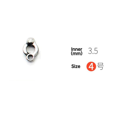 3.5mm-14.5mm Anel de Perna de Papagaio Anel de Pata de Corda Voadora de Pássaro Acessórios Externos para controle de voo de pássaros ao ar livre