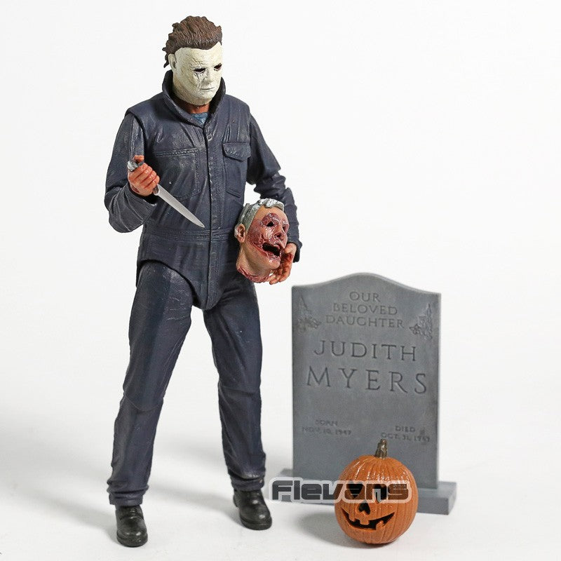 NECA Halloween Michael Myers Laurie Strode Gremlins Horror Movie Action Figure Toy