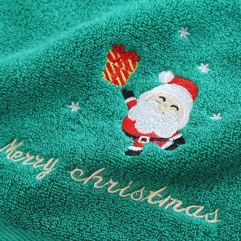 Christmas Towels and Bath Towels, Christmas Red Towel and Bath Towel Set, Merry Christmas Bathroom Supplies, Christmas Gifts