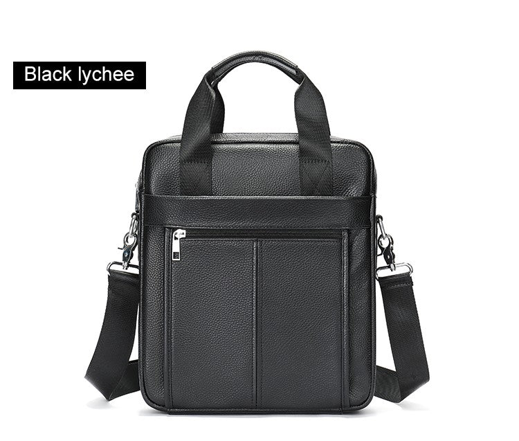 WESTAL Men's Shoulder Bags Genuine Leather Crossbody Messenger Bag For 13.3 Inch Laptop Briefcase Leather Man Handbags 8577