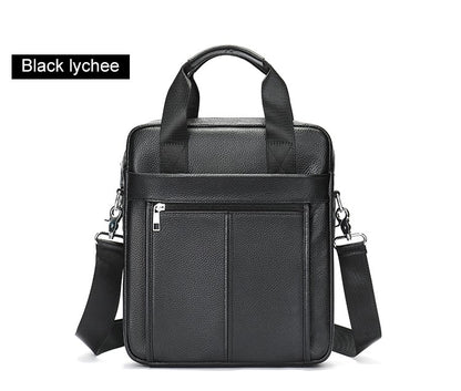 WESTAL Men's Shoulder Bags Genuine Leather Crossbody Messenger Bag For 13.3 Inch Laptop Briefcase Leather Man Handbags 8577