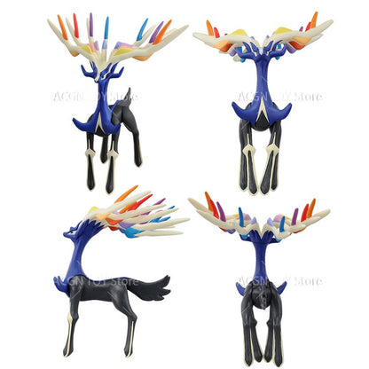 Bonecos e figuras de ação Pokémon TOMY originais: Zacian, Zamazenta, Reshiram, Arceus, Lunala, Rayquaza, Giratina, Zygarde, Palkia, Kyogre - Brinquedos de PVC