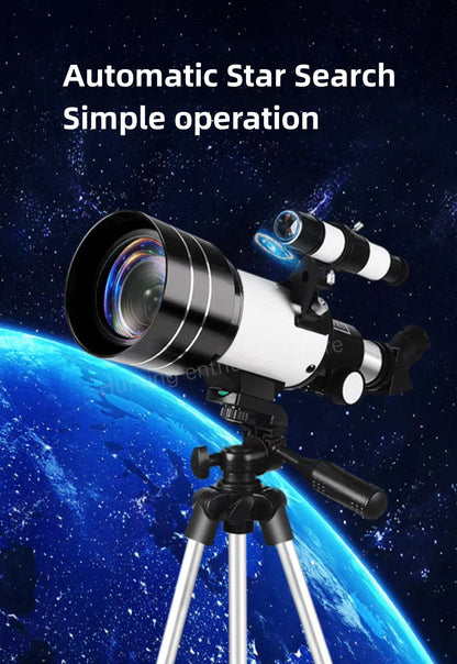 Telescópio Astronômico de Alta Ampliação e Observação Lunar Profissional Infantil de Alta Potência e Alta Definição para Uso Externo