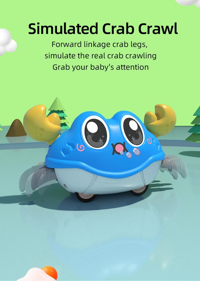 Kids toys small gifts double pull cartoon crab animal inertia car baby puzzle clip doll boy girl gliding toy