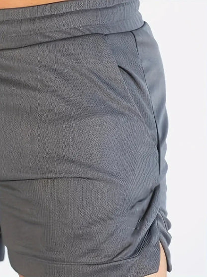 2024 Latest, Fast Drying Breathable Muscle Running Shorts, Marathon Seven Legs, Fitness Beach Pants, Tight Mesh Fabric, Hip Hop