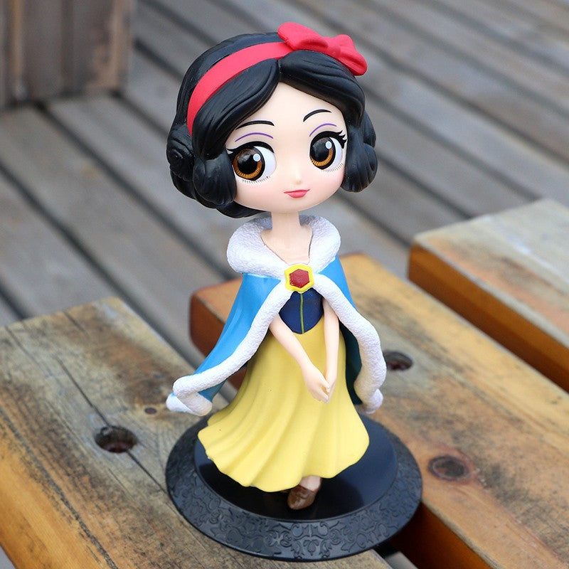 Princesa Disney Ariel Rapunzel Cinderela Sereia Anna Elsa Bela Sofia Branca de Neve Mulan A Pequena Sereia Bonecos Brinquedos Presente Infantil