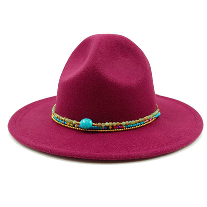 Chapéu Fedora Novo de Camurça 2023 Masculino e Feminino Outono Chapéu Panamá Jazz Estilo Britânico Elegante Retrô Fedora Chapéu de Aba Larga