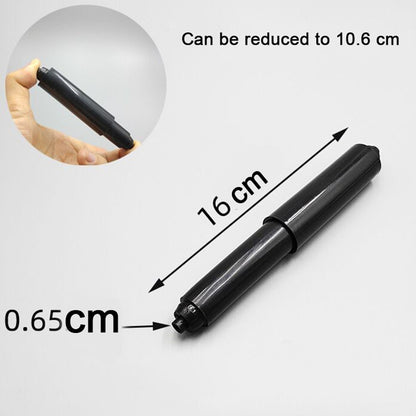 1/3PCS Replacement Toilet Roll Paper Shaft White Plastic Toilet Roll Holder Roller Spindle Insert Spring For Bathroom Accessory