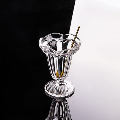 Copo de coquetel, taça simples, tigela de sorvete, prato frio, caneca, taça de vinho, copos de suco com borda de flor, copos para bebidas, taça de sobremesa para festa