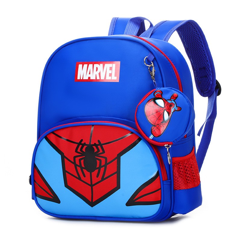Novas Mochilas Escolares Infantis Meninos Meninas Homem-Aranha Desenho Animado Mochilas Infantis para Jardim de Infância Mochilas Ortopédicas para Crianças de 4 a 13 Anos