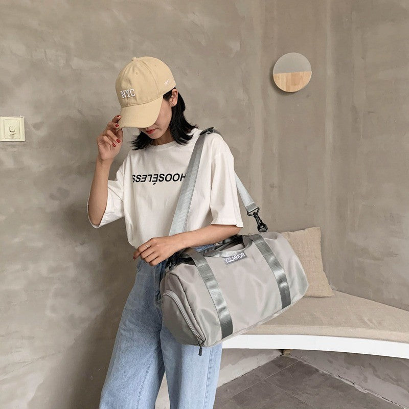 2024 New large Capacity Portable Handbag Leisure Fitness Sports Travel Bag Korean Fashion Receive Gym Bag