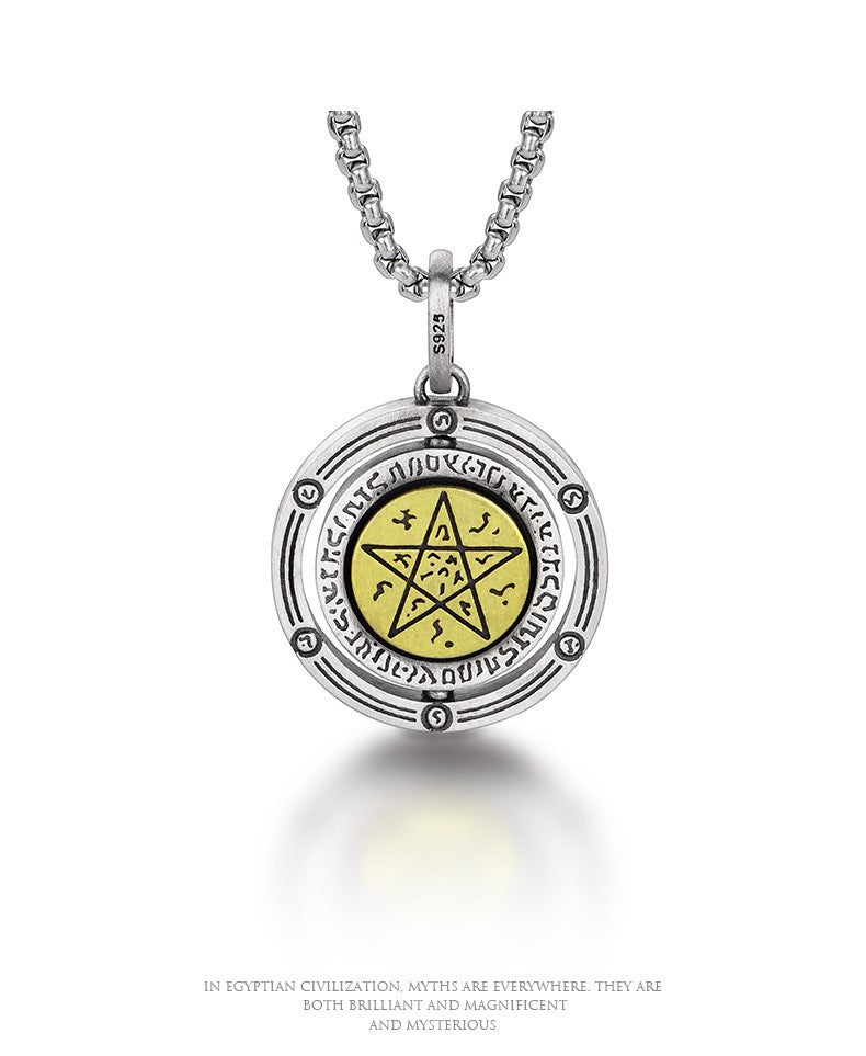Colar Olho de Hórus Amuleto Olho Grego Pingente Antigo Egito Proteção Colar Joia Presente Masculino e Feminino Amuletos Espirituais