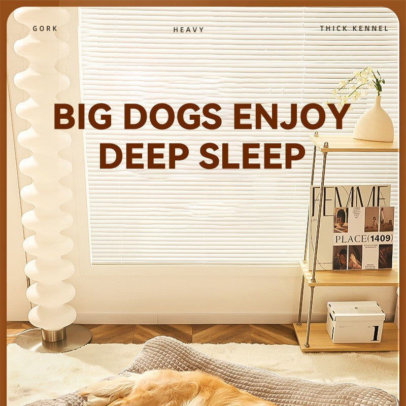 Cama HOOPET para cães e gatos, tapete grande para cães, ninho quente para animais de estimação, canil para cães de porte pequeno, médio e grande, filhotes, gatinhos, tamanho Plus, inverno