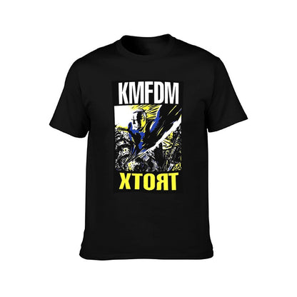 man t man graphic KMFDM shirt t plain logo T-Shirt t shirt designer shirts T-Shirt