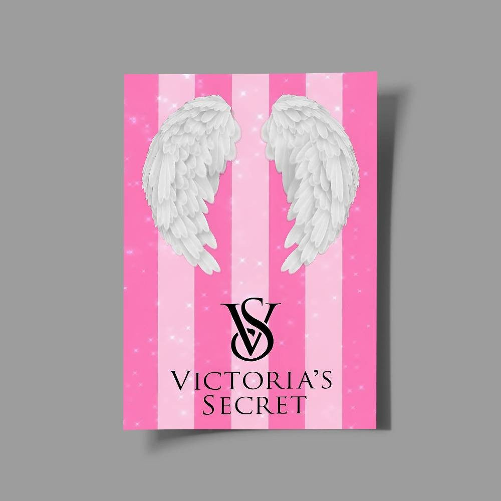 1pc V-V-Victorias-Fashion-S-Secret Poster Print For Bedroom Living Room Home Decor Painting Wall Art HD Picture Mural