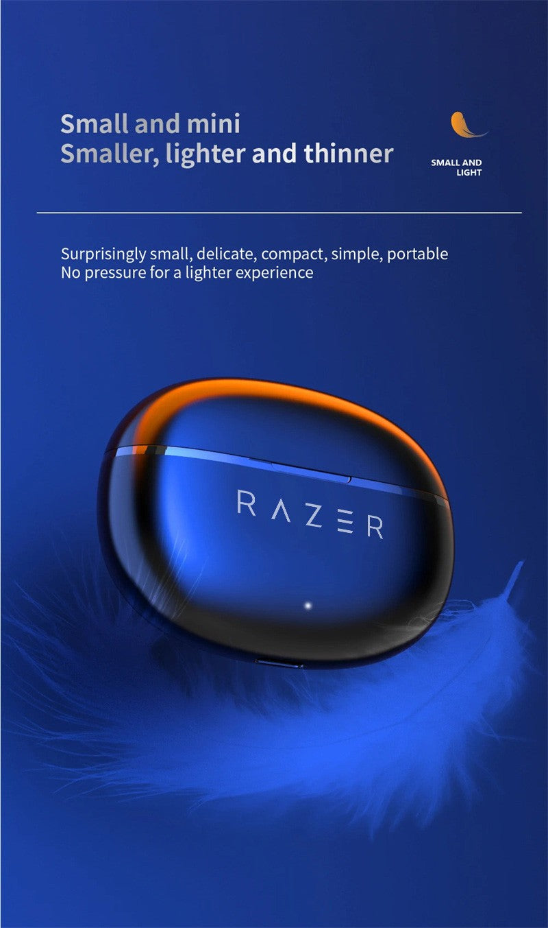 Razer Air 7 Wireless Bluetooth Headset HiFi Wireless Headphone Mic TWS HiFi Stereo Sound Waterproof Sports Earphones in-Ear