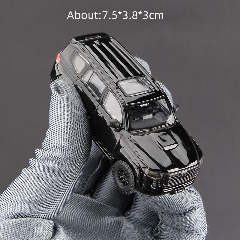 Massdi 1:64 Toyota Land Cruiser LC80 LC300 Car Model Alloy SUV Off-road Miniature Diecast Vehicles Toy Collection