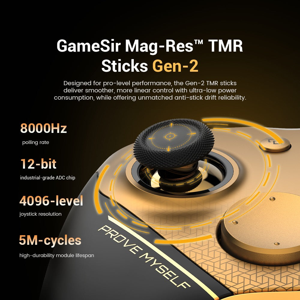 GameSir G7 Pro 8K Champion Edition Wireless Gaming Controller for Nintendo Switch 2, Android, iOS, PC, Steam, 8000Hz Gamepad