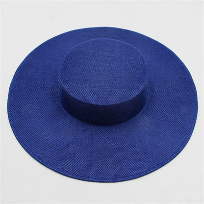 Chapéus Fascinators Femininos Base de Chapéu de Feltro para Festa Casamento Chapéu LUNQUIL de Aba Larga Chapéu Fedora Acessório de Cabelo Kentucky Derby