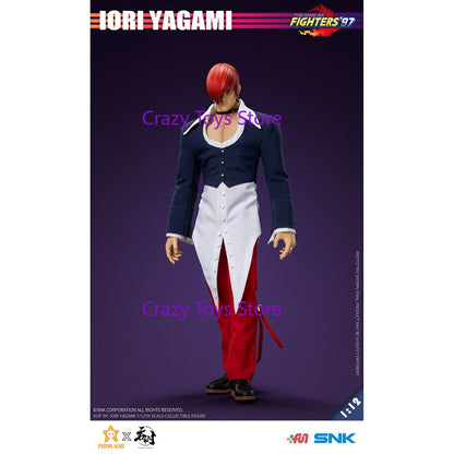 Em EstoqueEstúdio Tunshi Original 1/12 SNK Licenciado King of Fighters KOF 97 Iori Yagami TS XXZ 008 Figuras de Ação Colecionáveis de Anime