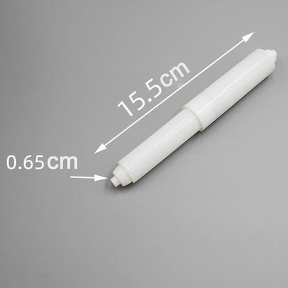 1/3PCS Replacement Toilet Roll Paper Shaft White Plastic Toilet Roll Holder Roller Spindle Insert Spring For Bathroom Accessory