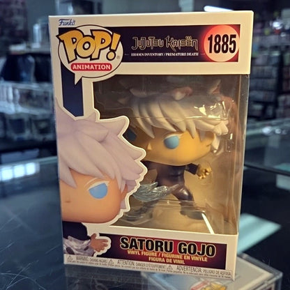 FUNKO POP Satoru Gojo (Técnica Amaldiçoada Reversão: Azul) 1885 Jujutsu Kaisen Figura Colecionável Edição Limitada Decoração Brinquedo Presente