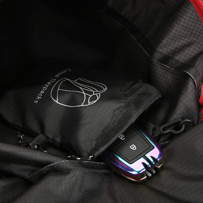 1Pcs Outdoor folding backpack,ultra-light portable travel bag with adjustable shoulder straps,suitable for commuting and cycling