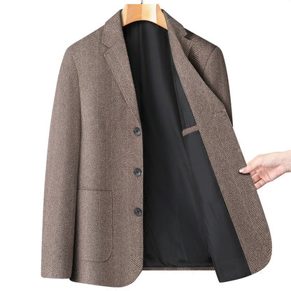 New Autumn Men Solid Business Casual Blazers Jackets Fit Suits Coats High Quality Male Blazers Coats Men's Clothing Size 4XL