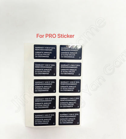 Lot Replacement for Ps4 1000 11XX 1200 20xx Slim Pro Housing Host Warranty Sticker for Ps5 Console Case Shell Label Seal
