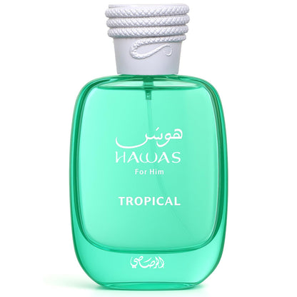 RASASI Hawas Tropical Eau De Parfum Spray for Men 3.4 Ounce