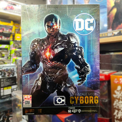 Série Original Autêntica de Colecionador DC Comics FondJoy: Bonecos de 7 polegadas Batman, Superman, Ciborgue, Arlequina, Mulher-Maravilha, Coringa