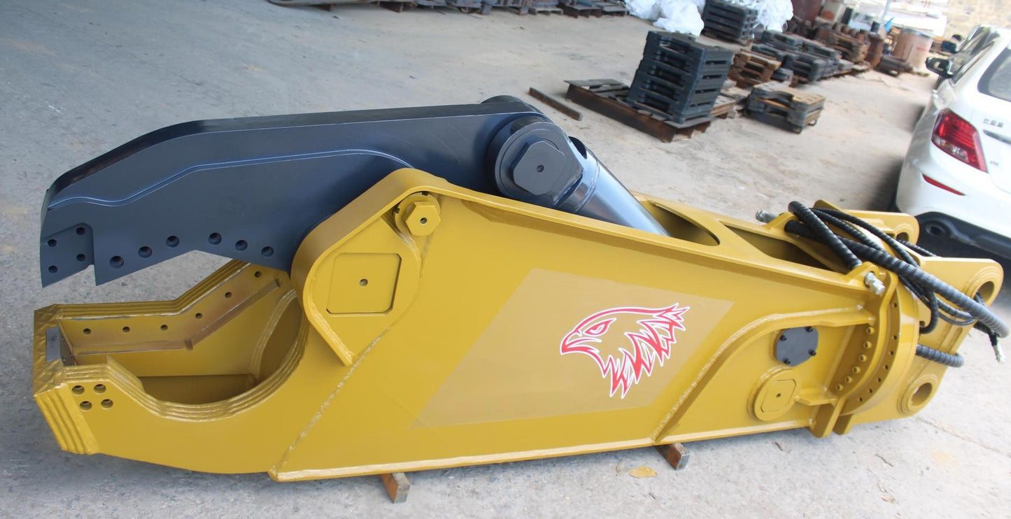 China Factory Price High Quality Excavator Single Cylinder Scrap Steel Shear Imported Cutter Shear Hydraulic Concrete Crusher
