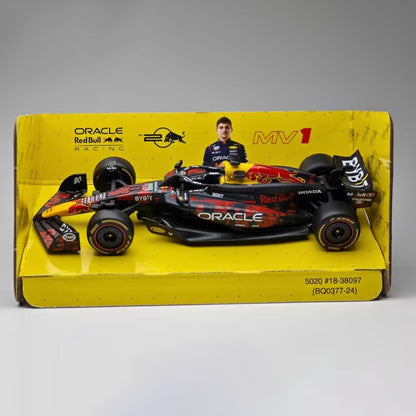 New In Stock Bburago 1:43 Red Bull Rb20 British Gp F1 Alloy Miniature Diecast Model Blood Red Bull Car Model Toys Kids Gift