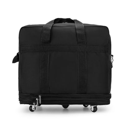 Mala Expansível Dobrável de Viagem com Rodas para Homens e Mulheres