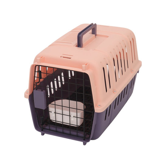 HOOPRT Pet United Airlines Caixa de transporte aéreo pode ser despachada Caixa de gato portátil para carro, caixa para cães pequenos para transporte aéreo, gaiola para gatos