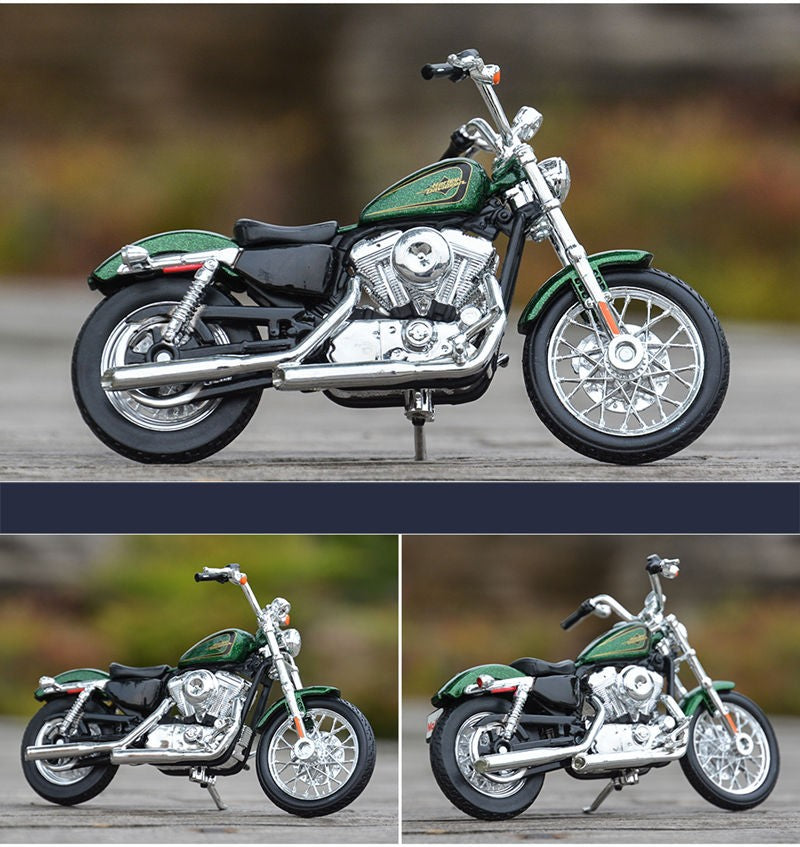 Maisto 1:18 Harley XL 1200V Seventy-Two Modelo de Moto de Liga Metálica Fundida Modelo de Moto de Rua de Metal Simulação Presentes Infantis