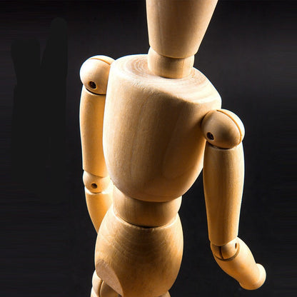 Wooden Hand Body Draw Action Toys Drawing Sketch Mannequin Model Movable Limbs Figures Home Decor Artist Models Jointed Doll