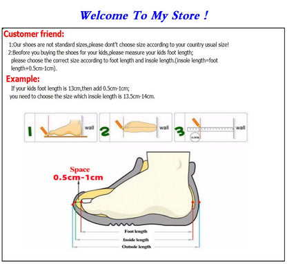 Spring Kids Shoes New Fashion Breathable Sneakers Kids Soft Non Slip Casual Girls Shoe LED Light Cute Versatile Princess Shoe