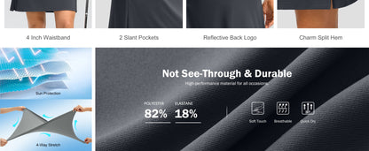 1Pcs/2025 Trending Golf Skirts: Knee-Length Athletic Styles Harajuku Kawaii Tennis & Yoga Skirts Breathable Premium Fabric