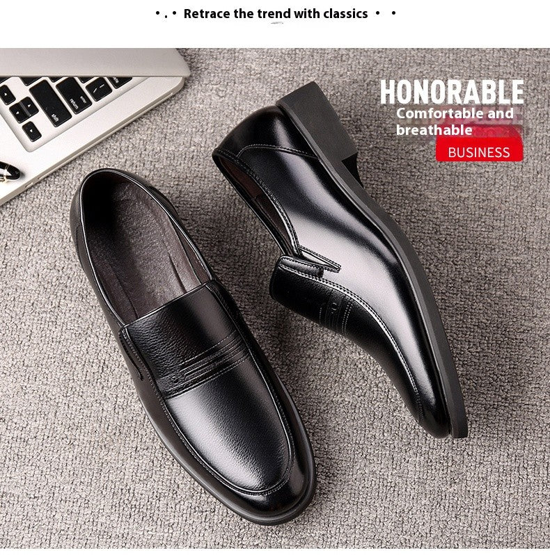 Mens 6CM Height Increase Dress Shoes Fashion Pointed Toe Business Casual Elevator Shoes Leather Oxfords Shoes Zapatos De Hombre